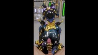 Nova Prime战甲女神自慰POV 巨乳骚穴疯狂手淫内射视角3D